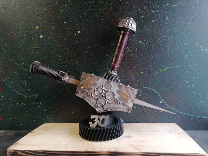marteau de Thor 设计, 21.7x27.6 in
