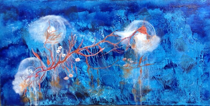 Symphonie picturale 绘画, 19.7x39.4 in