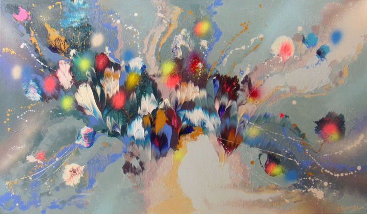 绘画,  27.6x47.2 in 