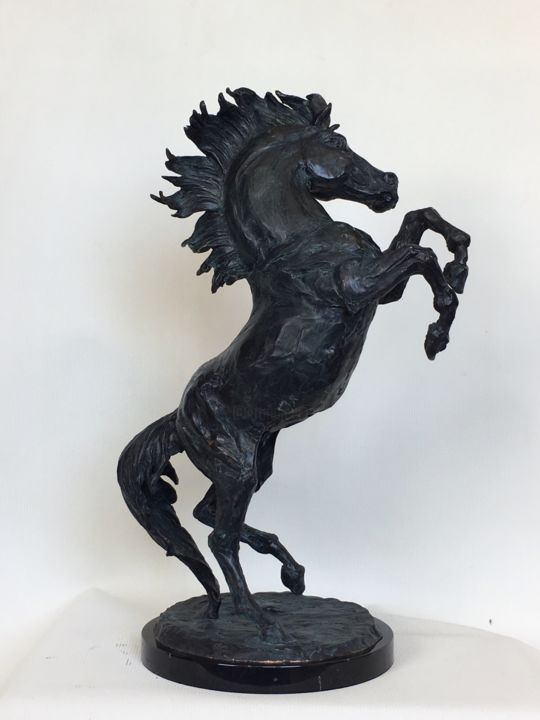 Ветер 雕塑, 16.5x10.6 in