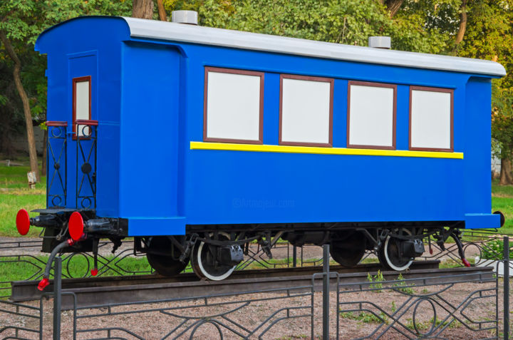 Vintage rail car 摄影