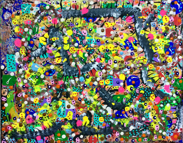 S'attarder sur (lingering about) 绘画, 16x20 in