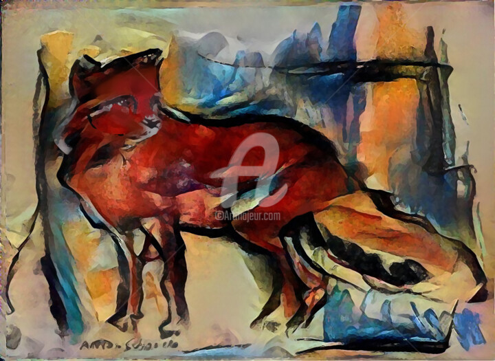 Red Fox 数字艺术