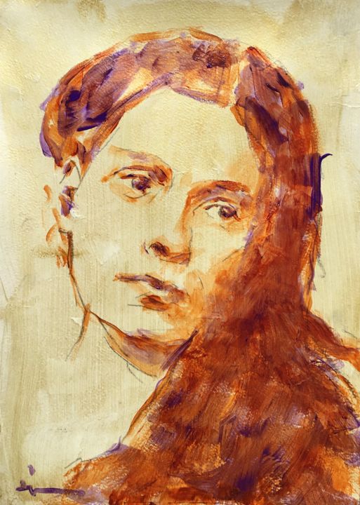 Sicilienne 绘画, 11.4x8.3 in
