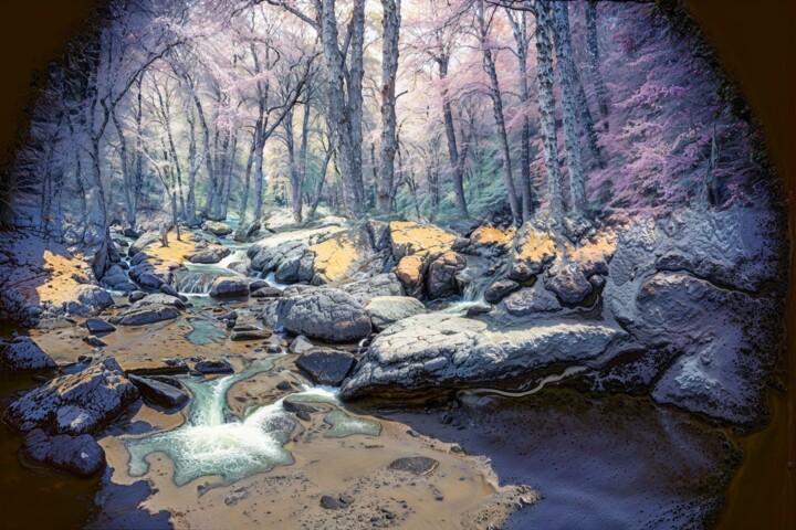Photography titled "Yosemite" by Ken Overman, Original Artwork, Manipulated Photography