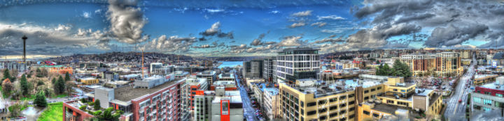 Photography titled "Seattle" by Ken Overman, Original Artwork, Digital Photography