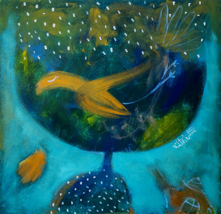 绘画,  23.6x23.6 in 