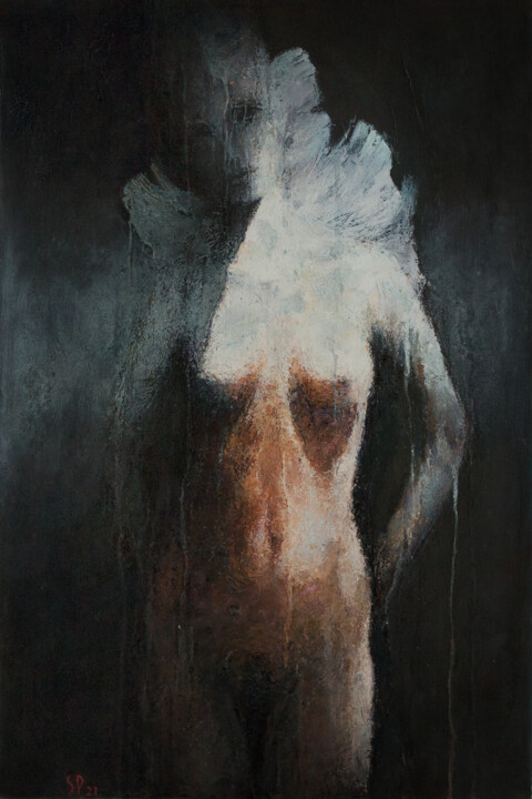 绘画,  35.4x23.6 in 