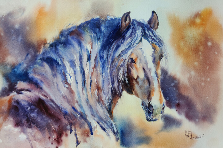 "ENDLESS LOVE" 绘画, 15x22.4 in