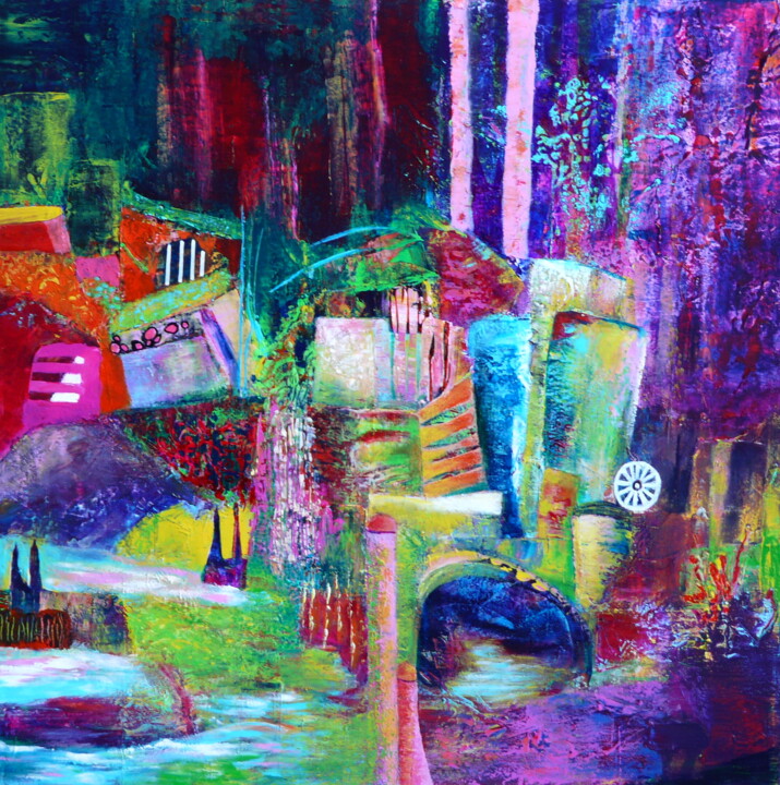 绘画,  23.6x23.6 in 