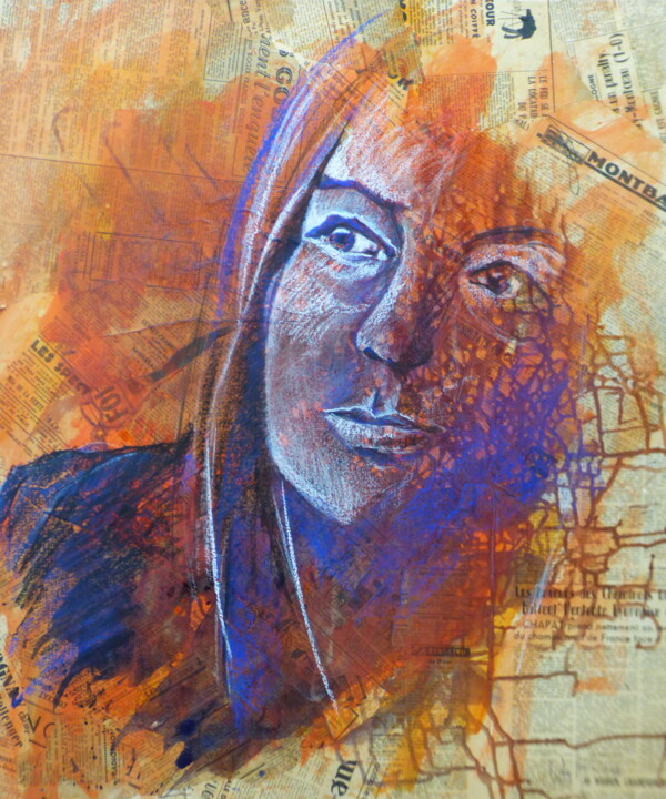 绘画,  25.6x21.3 in 