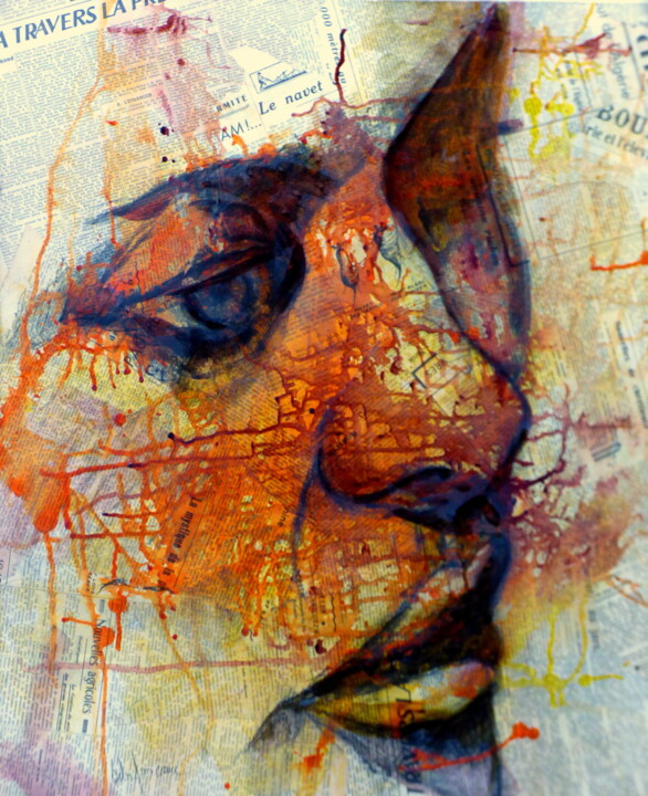 Svetlana 绘画, 24x19.7 in