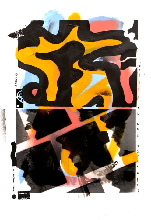 Something got to change 图画, 16.5x11.7 in