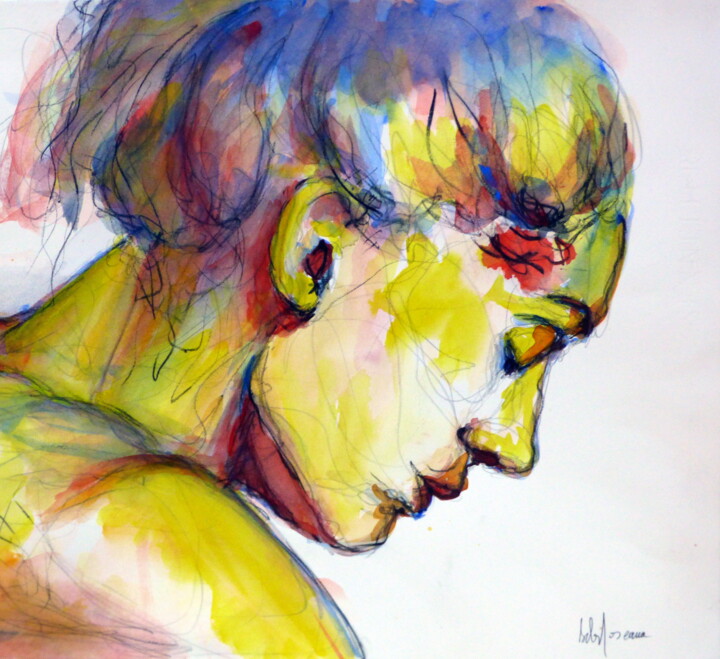 绘画,  14.6x14.6 in 