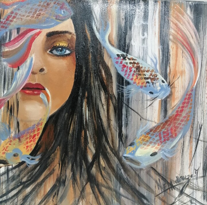 绘画,  11.8x11.8 in 
