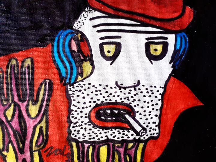 Get Paid for Nothing 绘画, 3.9x5.9 in