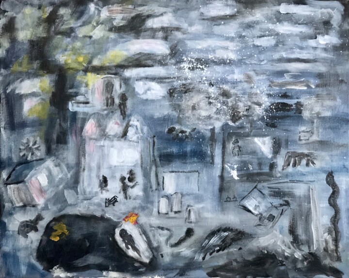 A whiter shade of pale 绘画, 16x20 in