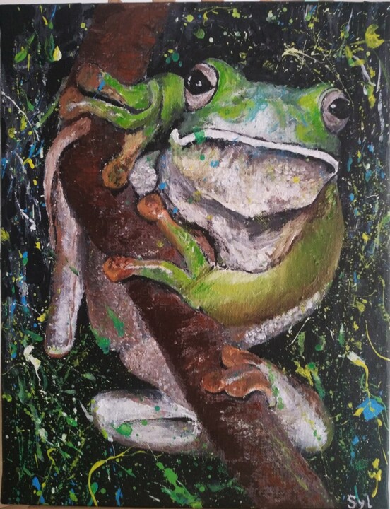 绘画,  13.8x10.6 in 
