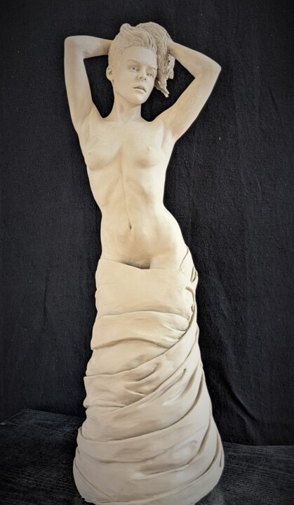 DRAPE 雕塑, 23.2x8.3 in