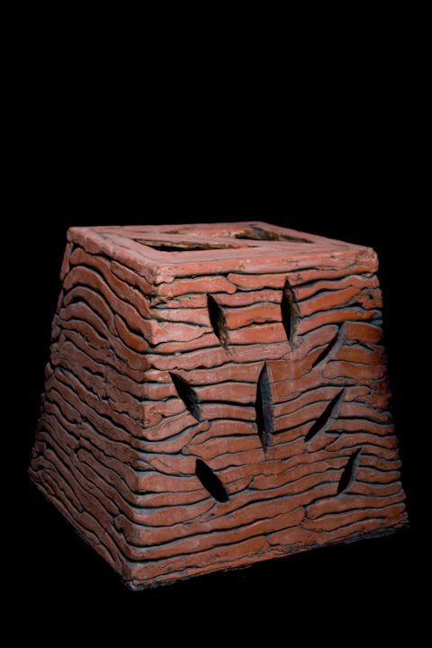 雕塑,  17.7x17.3 in 