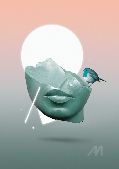 "Le gradient #01" başlıklı Dijital Sanat Вика Еремаева tarafından, Orijinal sanat, 2D Dijital Çalışma