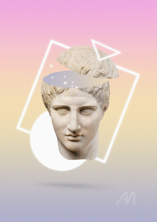 "Le gradient #03" başlıklı Dijital Sanat Вика Еремаева tarafından, Orijinal sanat, 2D Dijital Çalışma