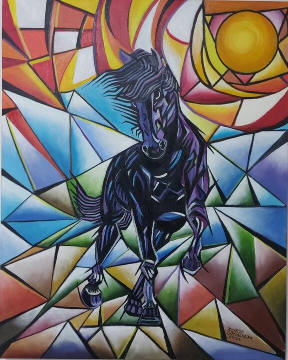 PÉGASO 绘画, 39.4x23.6 in