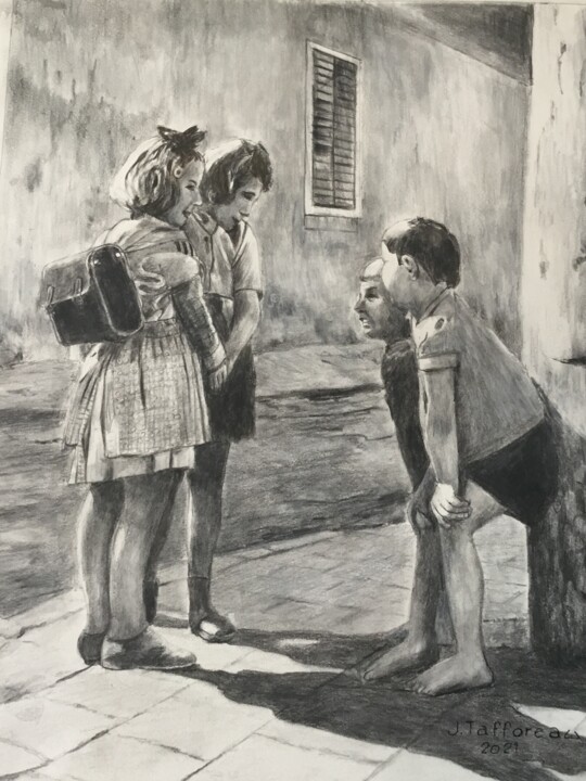 CONCILIABULE. 绘画, 17.7x13.8 in