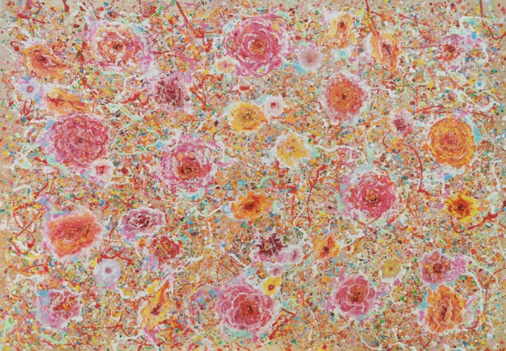 绘画,  55.1x78.7 in 