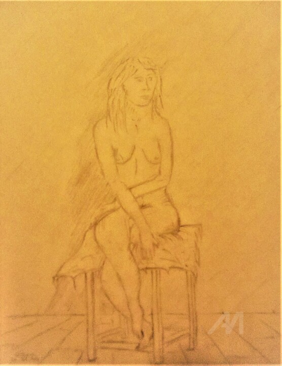 Tu veux que je pose ! 图画, 16.1x11.8 in
