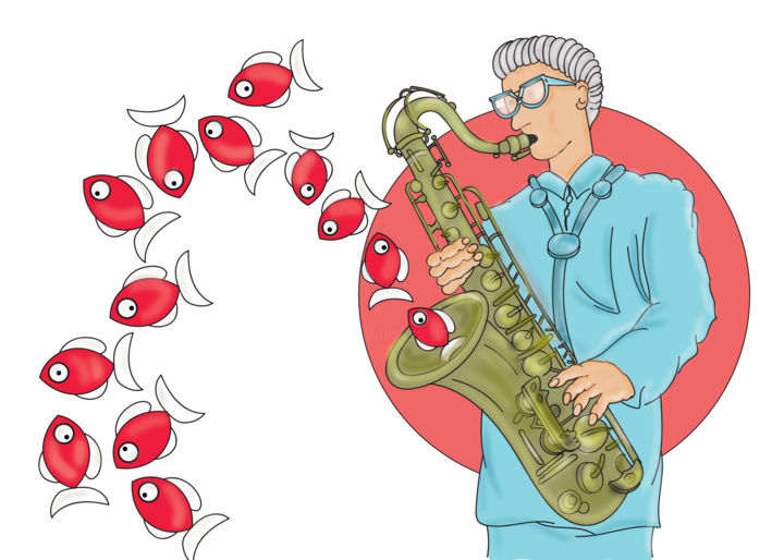 Le saxophoniste et moi デジタルアーツ