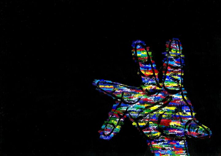 "goodbye" başlıklı Tablo Ayano May tarafından, Orijinal sanat, Guaş boya