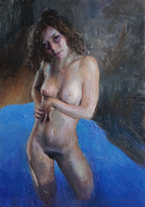 Ultramarine 绘画, 15.8x10.6 in