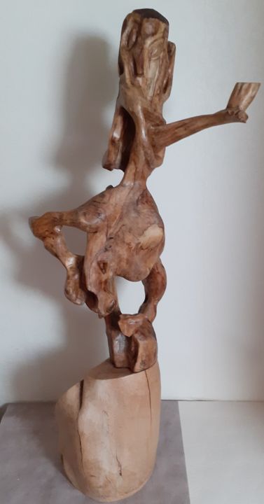 Sculpture,  41.7x19.7 in 