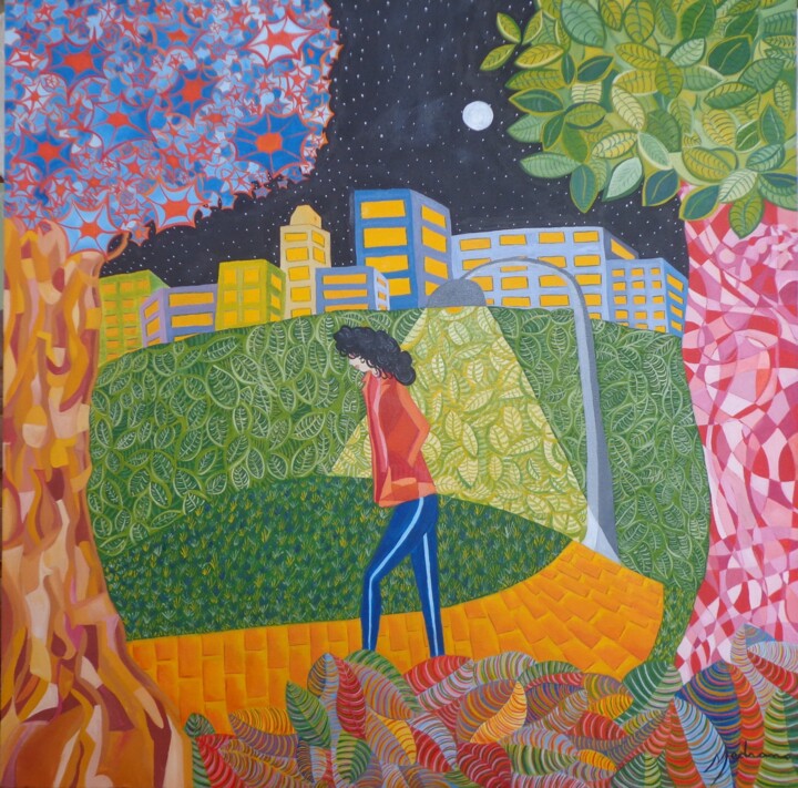 绘画,  29.5x29.5 in 