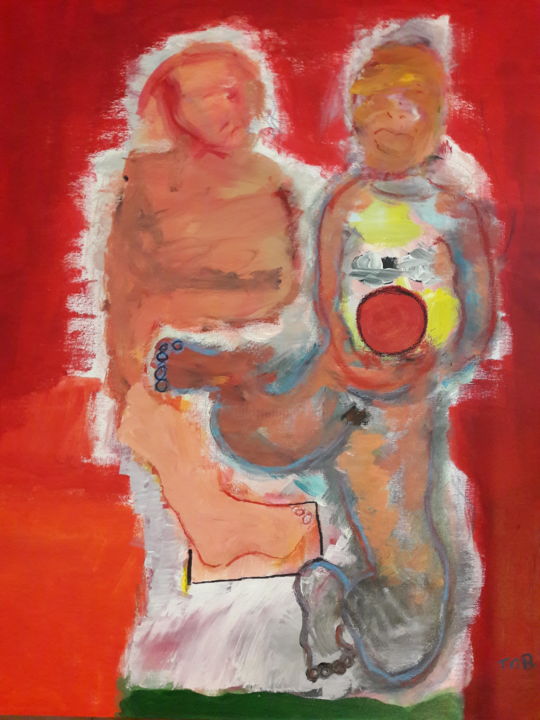 Games 绘画, 35.4x27.6 in