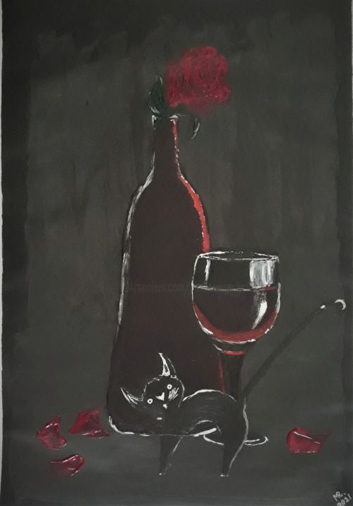 Still life-019. 绘画, 17.3x11.8 in