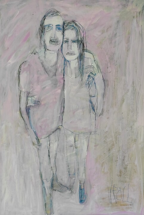 Pärchenbild 图画, 39.4x27.6 in