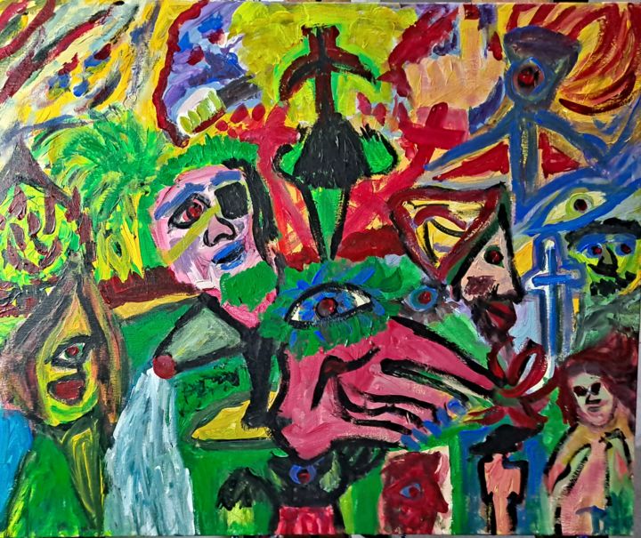 绘画,  19.7x24 in 