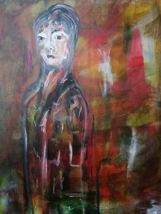 绘画,  27.6x19.7 in 