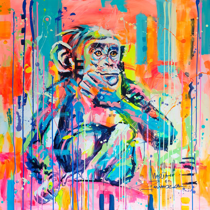 the philosopher 绘画, 47.2x47.2 in
