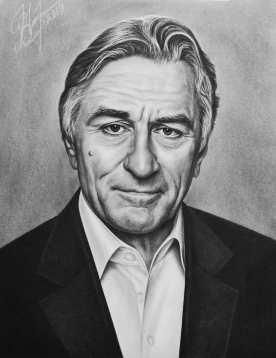Robert De Niro 图画, 19.7x15.8 in