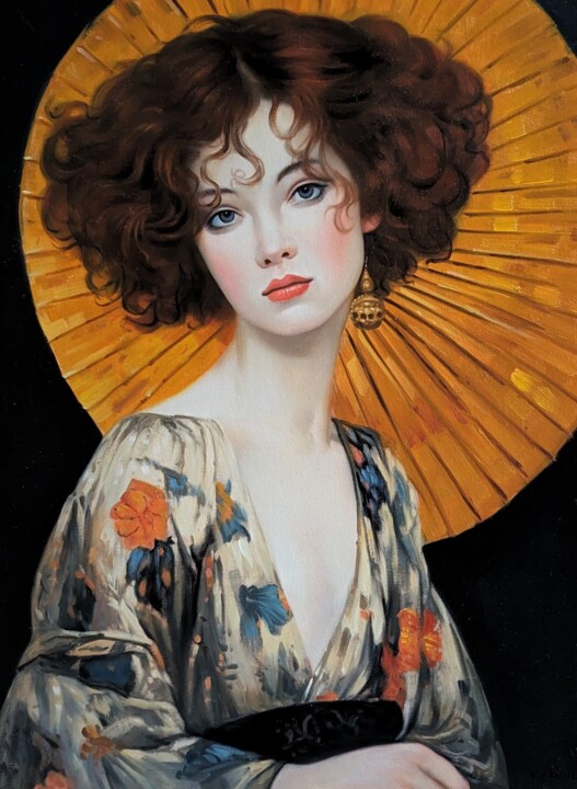 Lysandra 绘画, 23.6x17.7 in
