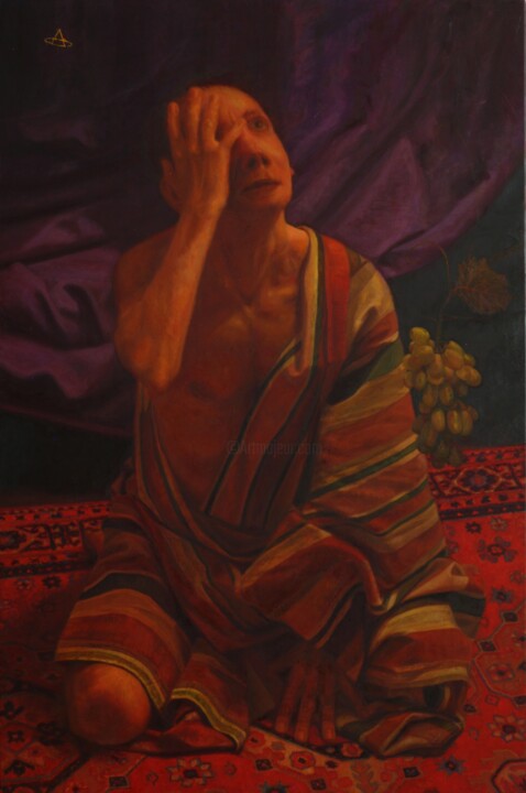 Mad Lycurgus 绘画, 47.2x31.5 in