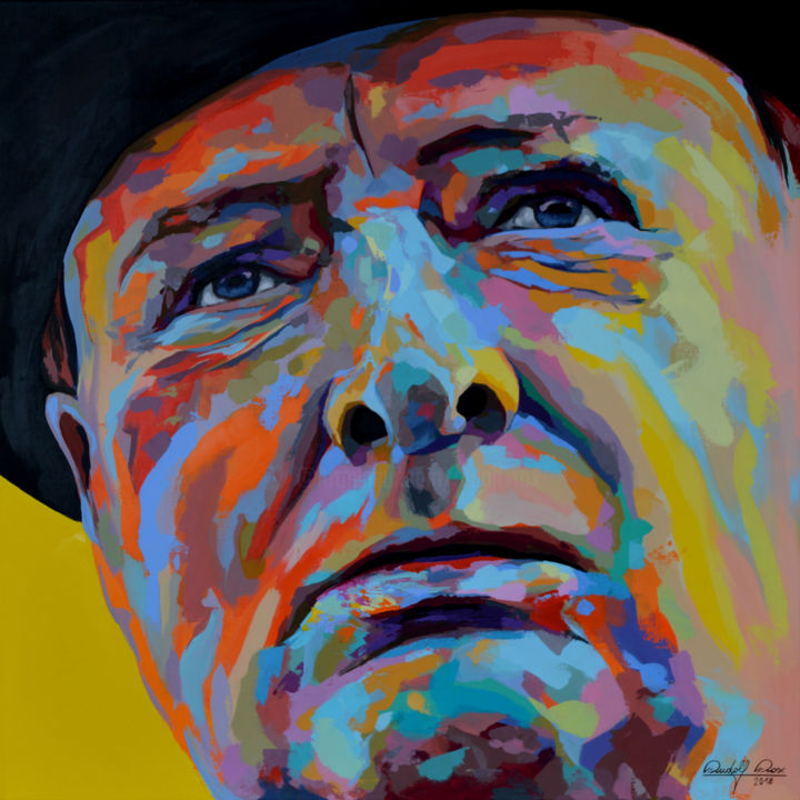 Winston 绘画, 31.5x31.5 in