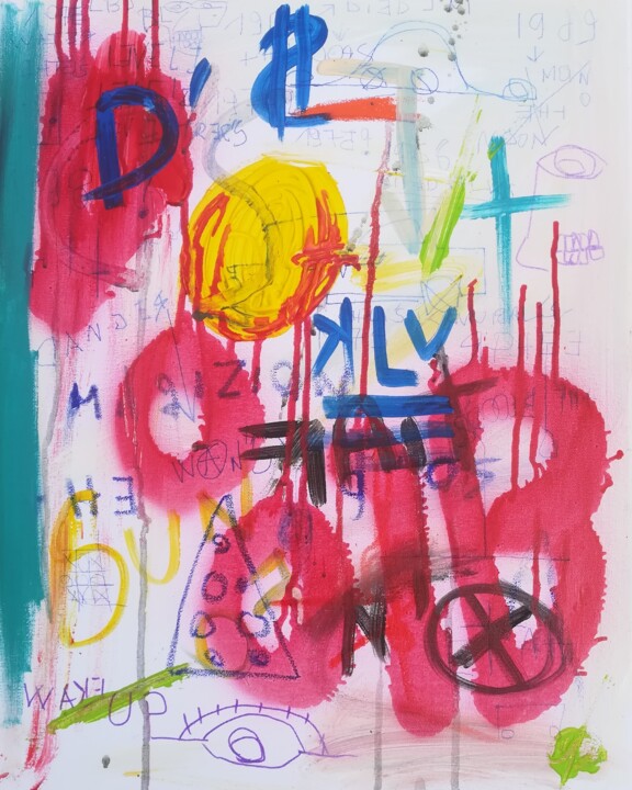 Don't dreams 绘画, 24.4x19.7 in