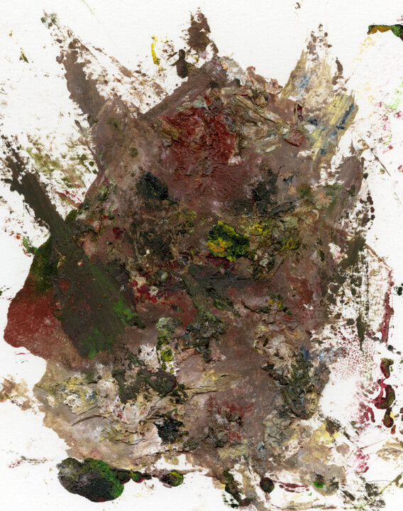 Painting titled "Napoleon (see full…" by Jim Fischer, Original Artwork, Oil