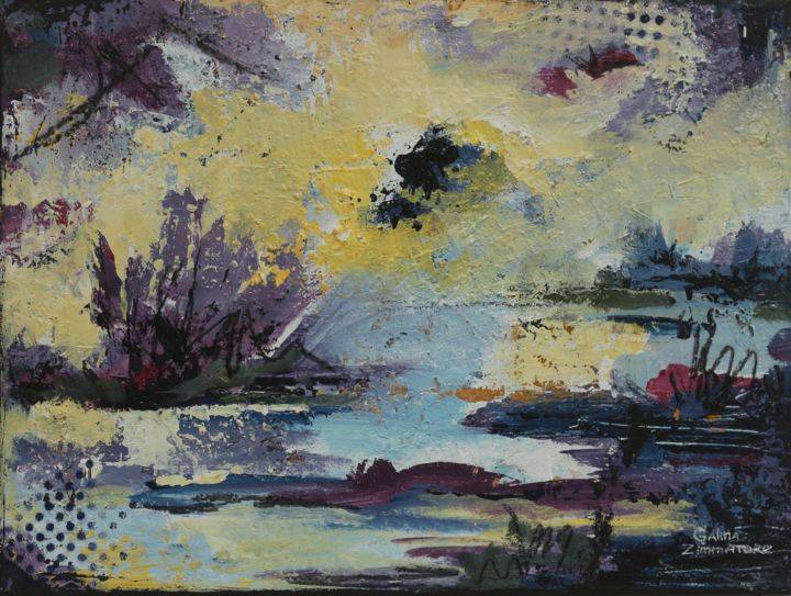 Tomorrow will be a great day 绘画, 11.8x15.8 in