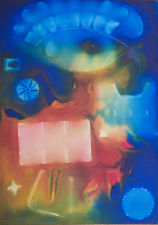 Das Auge 绘画, 21.1x15.4 in