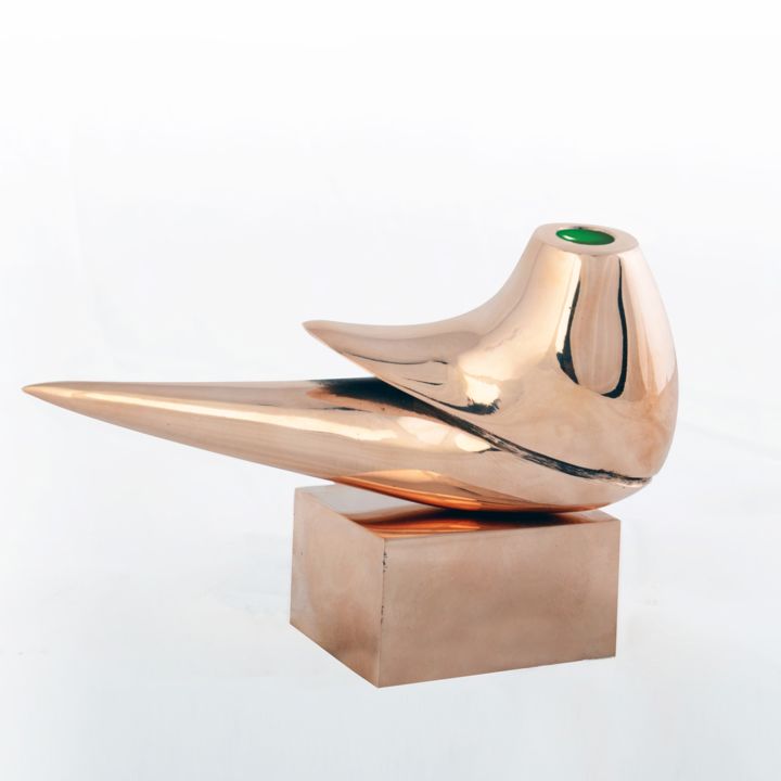 "Headless bird" başlıklı Heykel Amir Azar tarafından, Orijinal sanat, Bronz